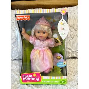 2008 Pretty Princess Fisher Price Little Mommy Sweet As Me Moments Doll